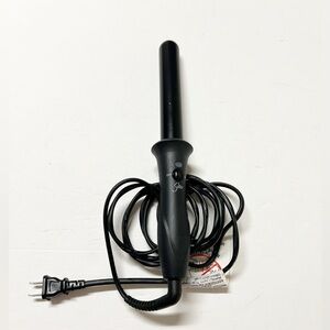 Sultra The Bombshell Rod Black Curling Iron Wand with Protective Heat Glove